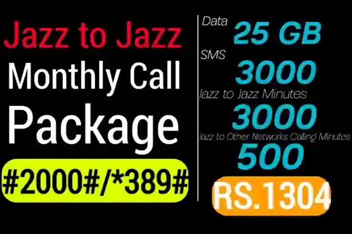 Jazz to Jazz Monthly Call Package