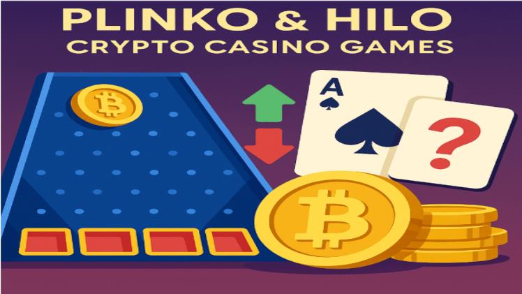 Plinko and HiLo: Top Crypto Casino Games You Should Try