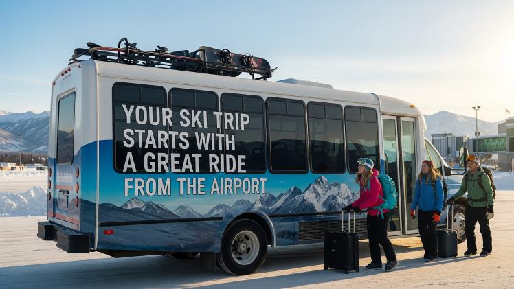 Your Ski Trip Starts With A Great Ride From The Airport